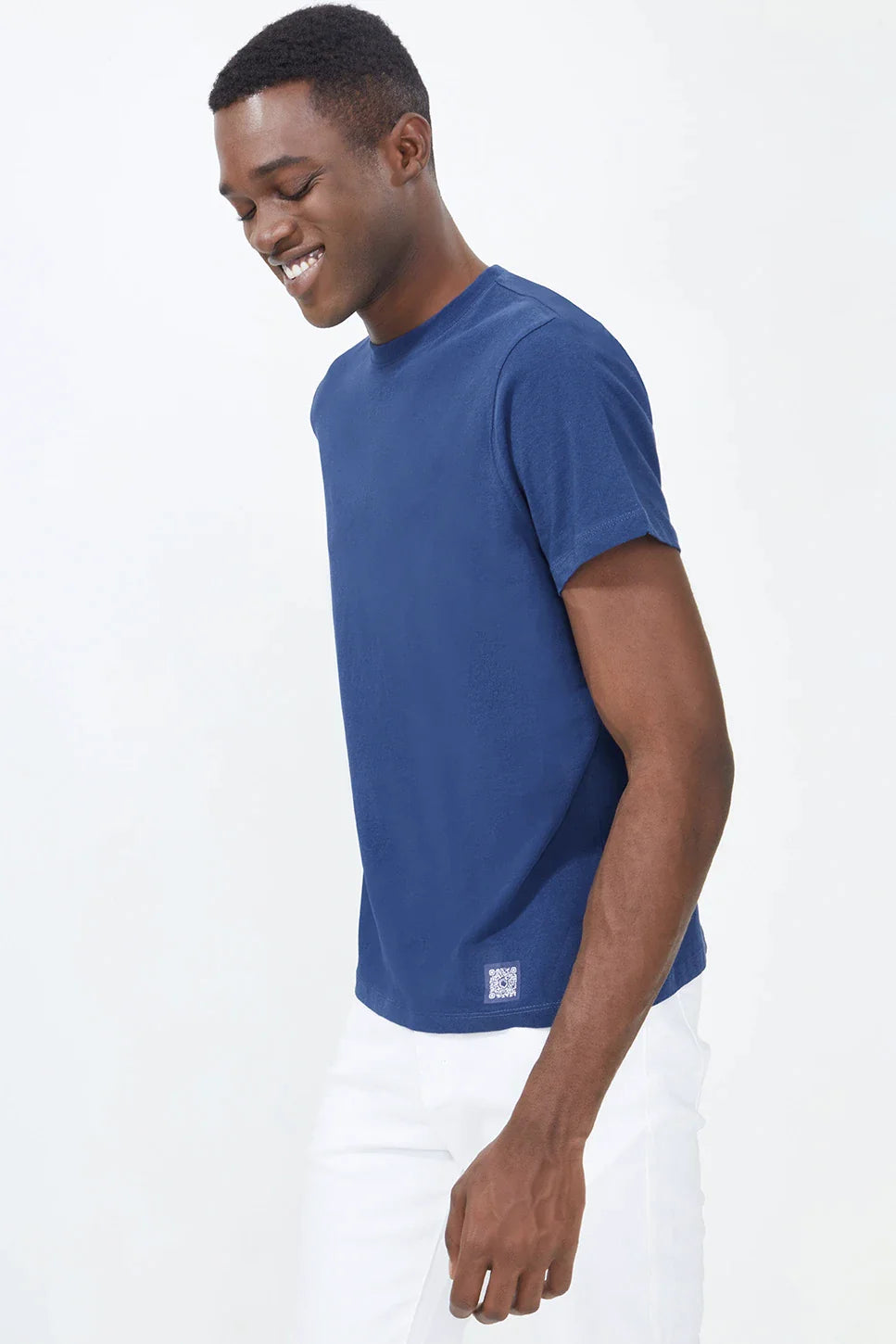 Tom Crew Neck T-Shirt Navy