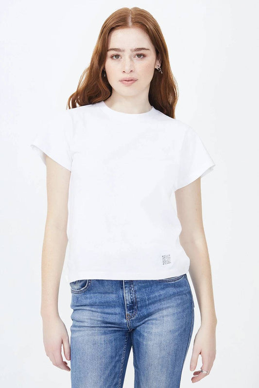 Mia Crew Neck T-Shirt White