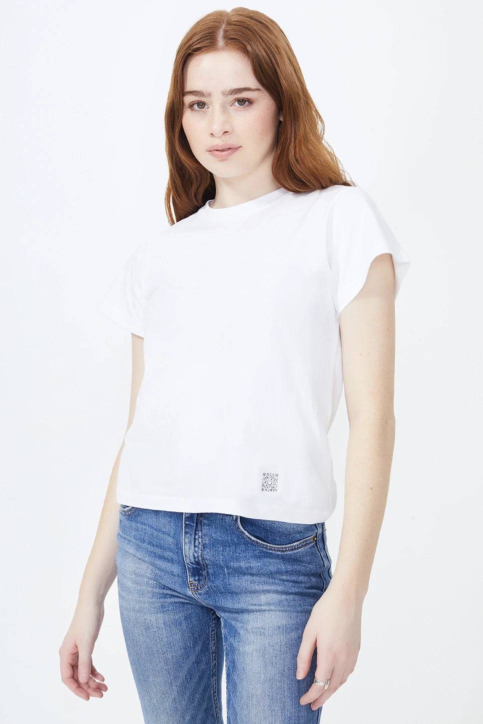 Mia Crew Neck T-Shirt White